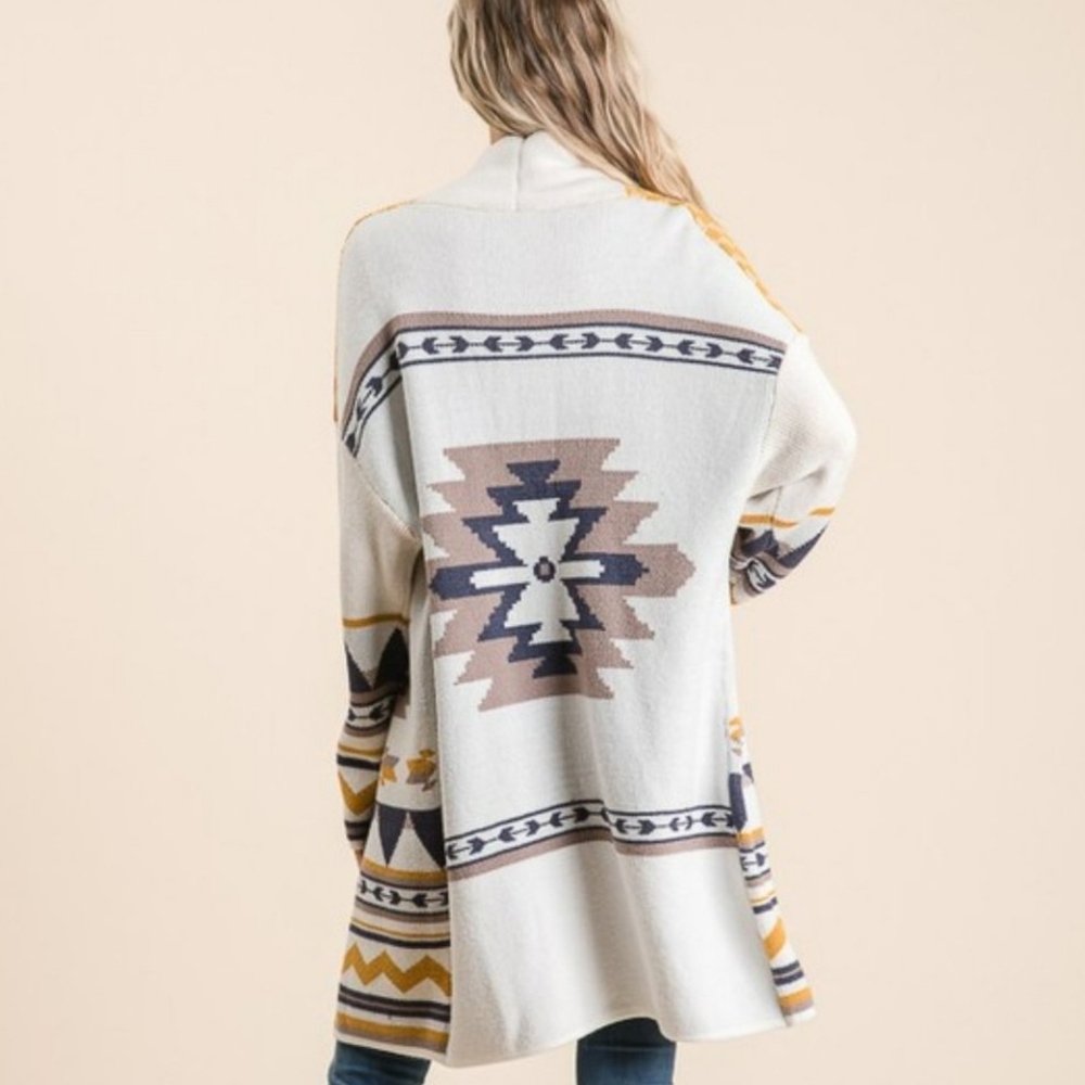 Lavender Tribe gorgeous wool blend super soft South west cardigan - Picture 9 of 9